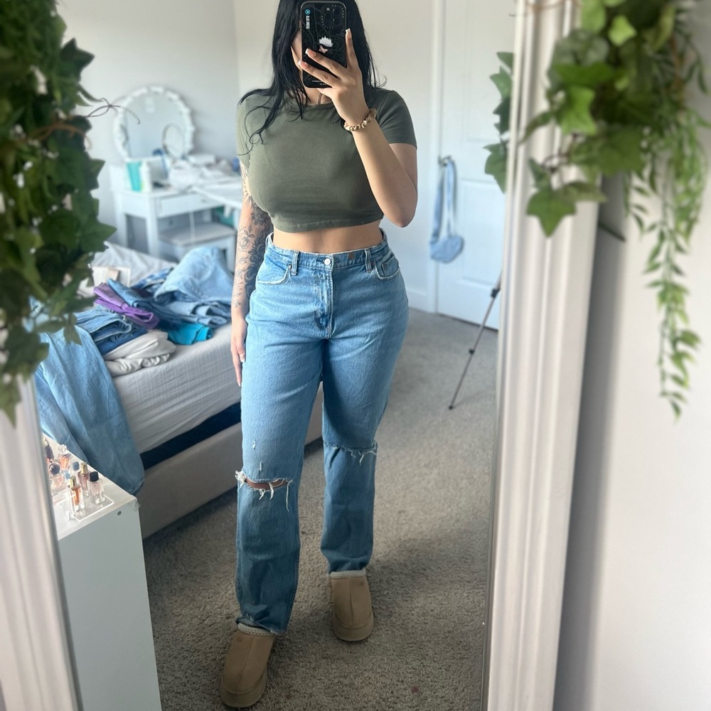 Abercrombie and Fitch Ultra High Rise Jeans